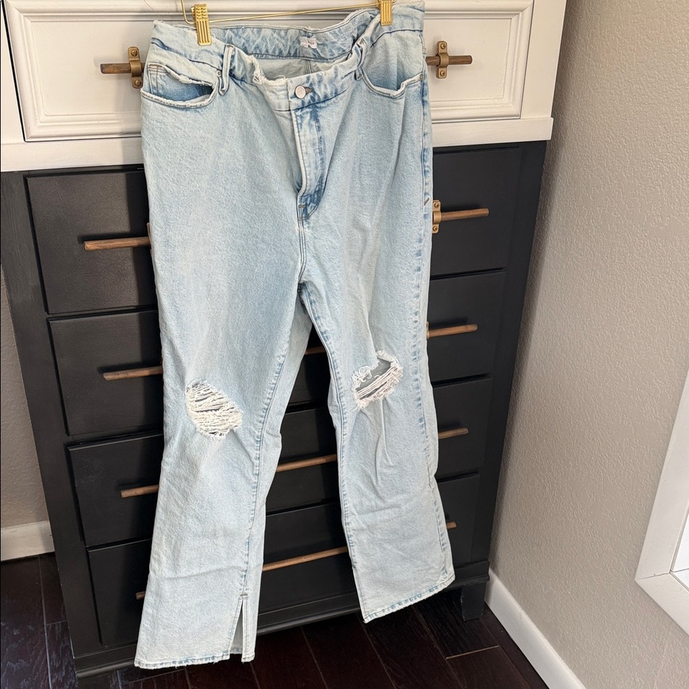 Good American Light Blue Denim Jeans
